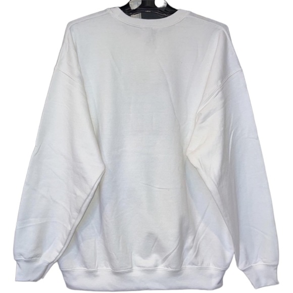 Lavallette Beach Jersey Shore White Sweater - Picture 3 of 4